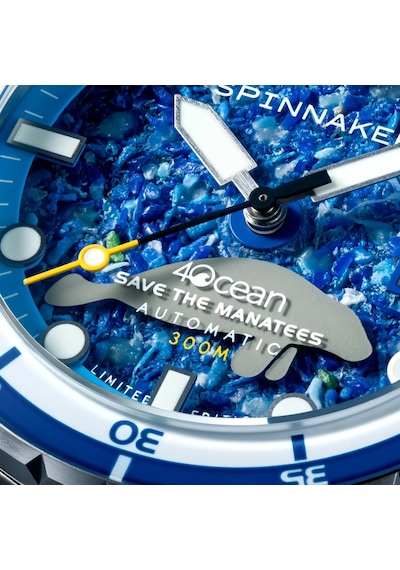 Spinnaker Hass Sp-5172-11 4ocean Limited Edition Otomatik Erkek Kol Saati Metalik Gri