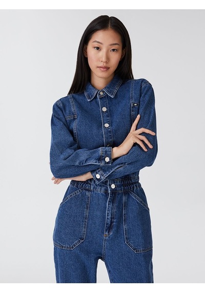 LOFT Regular Fit Kadın Tulum Lf2031248 Q1.v1 Denim