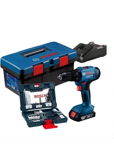 Bosch Gsb 183 Li Akülü Vidalama +41 Parça Vidalama Seti
