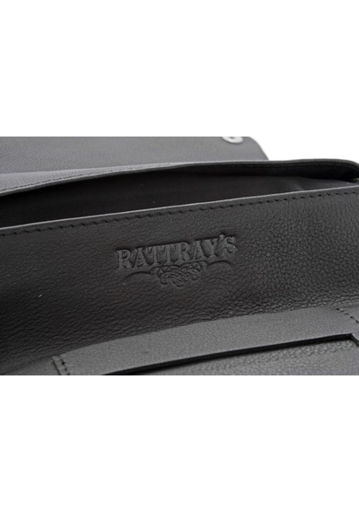 Rattray's Black Knight Roll Your Own 1 Siyah Deri Pipo Tütün Kesesi 127250