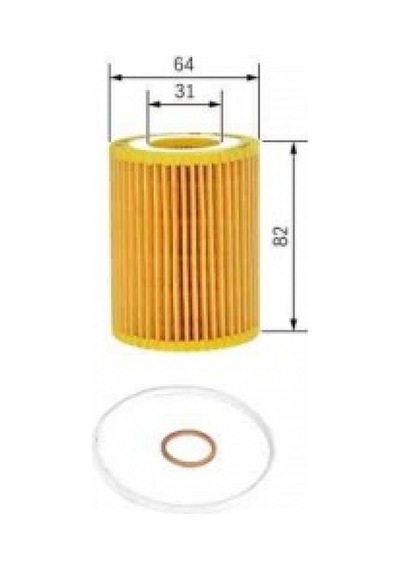 YAG FILTRESI BMW N13 F20 F30 - BOSCH F026407173