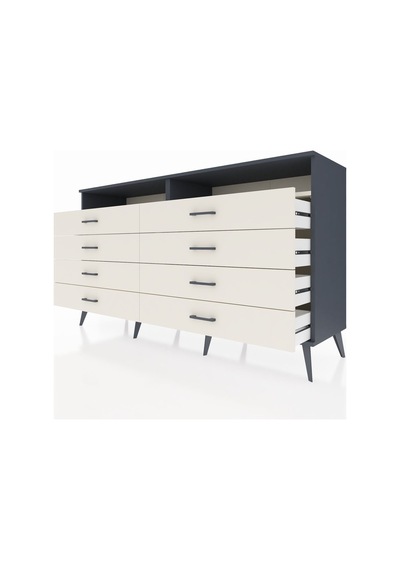 Hyperion Konsol 2 Raflı 8 Çekmeceli 176x44x99 Antrasit-aytaşı Antrasit-aytaşı Hyperion Konsol 2 Raflı 8 Çekmeceli 176x44x99 Antrasit-aytaşı Antrasit-aytaşı