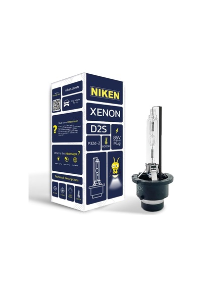 D2s 6000k Beyaz Xenon Far Ampulü, 85v, 35w, P32d-2, 6000k