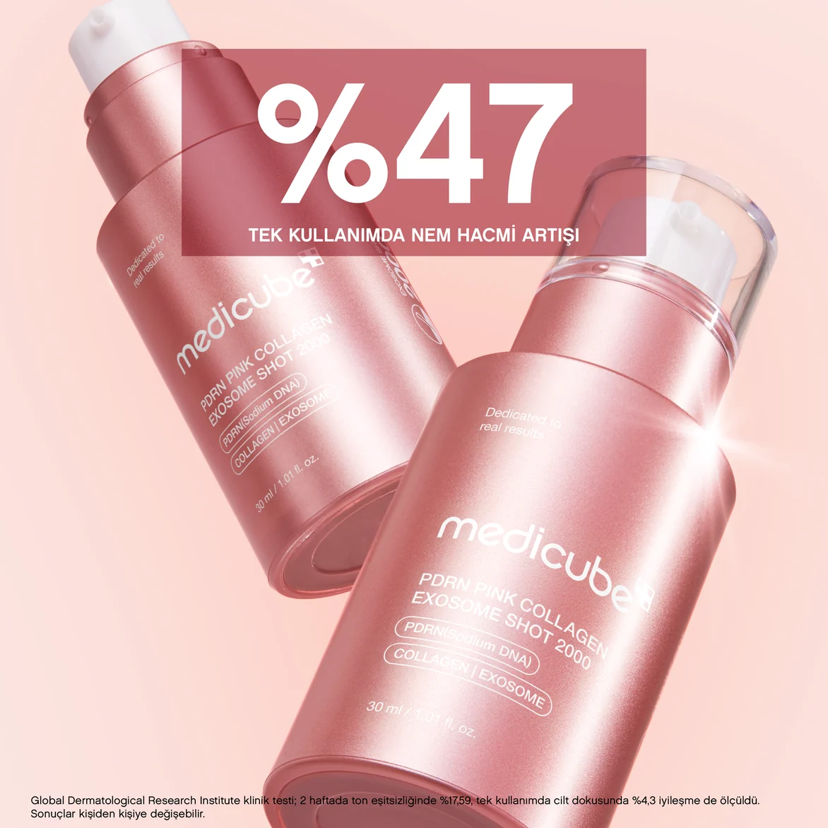 Medicube Pdrn Pink Collagen Exosome Shot Serum Yaşlanma Karşıtı Serum