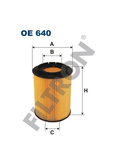 FILTRON OE640 YAĞ FİLTRESİ PASSAT 2.3-TRANSPORTER T5 3.2-A8 3.7-4