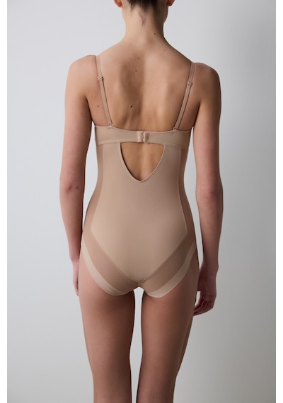 Penti Bej Premium Bodysuit Korse