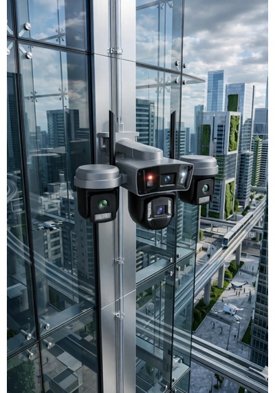 O-kam Pro Ok-203plus Premium 4 Lensli 12 Mp Wifi Ptz Güvenlik Kamerası