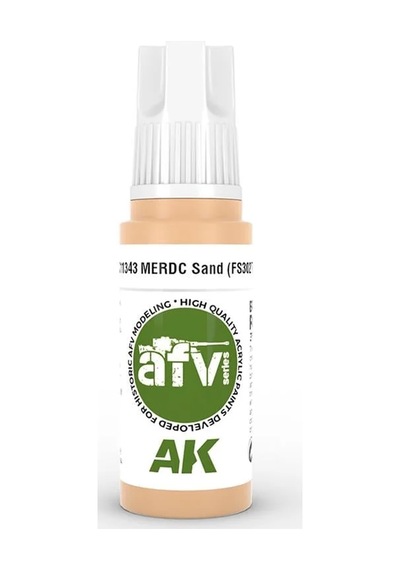 Ak Interactive 11343, 17 Ml. 3gen Merdc Sand Fs30277 Afv Maket Boyası Standart