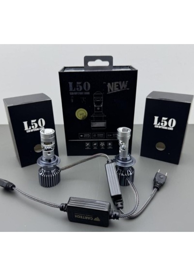 L50 H7 Uyumlu Mercekli Zen Araba Oto Araç Far Lamba Işık Led
