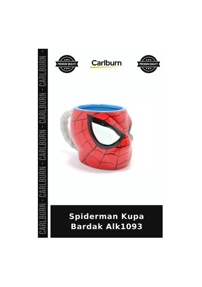 Özel Üretim Kahve Çay Hediyelik Tasarım Mutfak Spiderman Kupa Bardak Alk1093 Çok Renkli