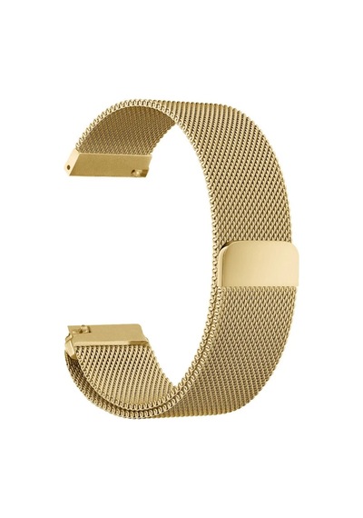 22mm Gear S3 Watch 4 -gt2 Gt2e 46mm Kayışkordon Metal Milano Loop- 5775 - Hs08375753-6237 Şampanya Rengi