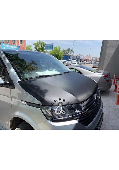 Volkswagen Transporter T7 2016-2021 Karbon Desen Kaput Maskesi