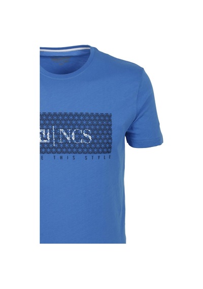 Erkek Sax Yüksek Baskı Slim Fit Bisiklet Yaka Baskılı %100 Pamuk T-shirt Jeans 1925-sax Saks Mavi Erkek Sax Yüksek Baskı Slim Fit Bisiklet Yaka Baskılı %100 Pamuk T-shirt Jeans 1925-sax Saks Mavi