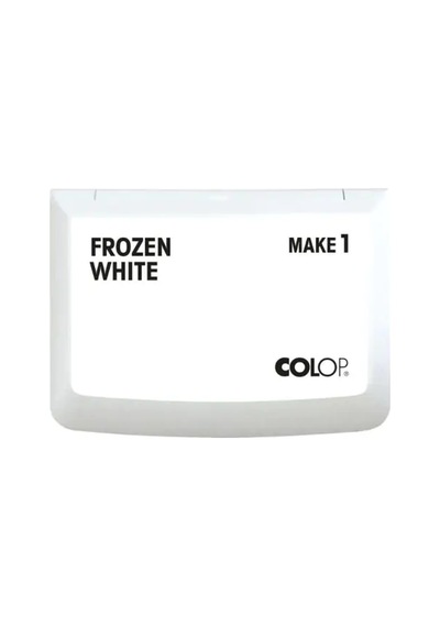Colop Make 1 Stampa - Buzlu Beyaz Siyah