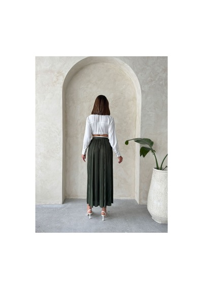 Verymoda Uzun Etek F1913 Haki