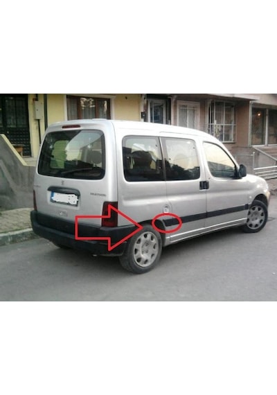 Peugeot Partner Sağ Arka Çamurluk Çıtası 2004-2008 8547.K5