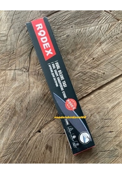 Rdx Tırpan Bileme Taşı Oval Yağlı Bıçak Bileme Taşı Satır Bileme Taşı 23cm