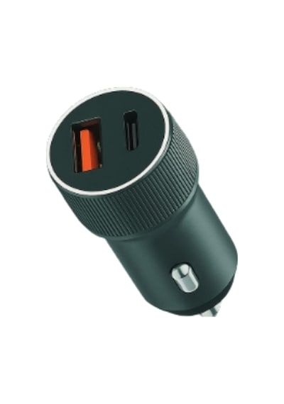 Ferro C39 Çift Çıkışlı Usb-c 18w & Pd 20w Metal Araç Şarj Başlığı