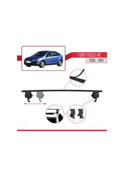 Ford Focus 2 C307 Hb 2005-2010 Arası İle Uyumlu Ace-4 Ara Atkı