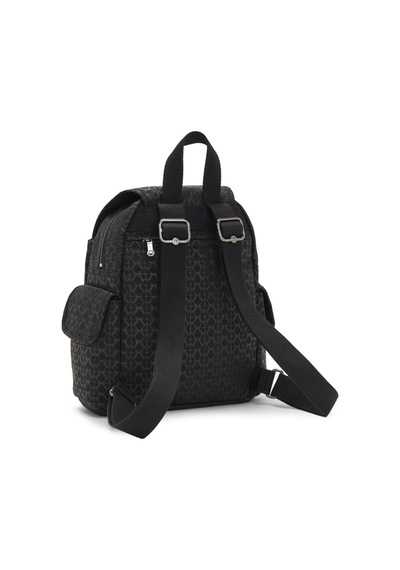 Kipling Kıplıng City Pack Mini Küçük Boy Sırt Çantası Siyah Sıgnature Emb Siyah