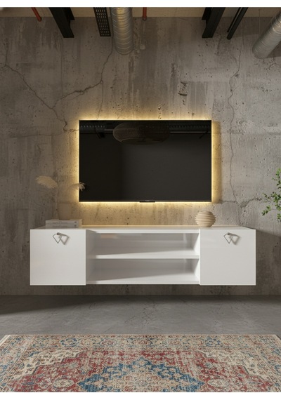 Resital Tv Ünitesi S1242-1 Beyaz Beyaz