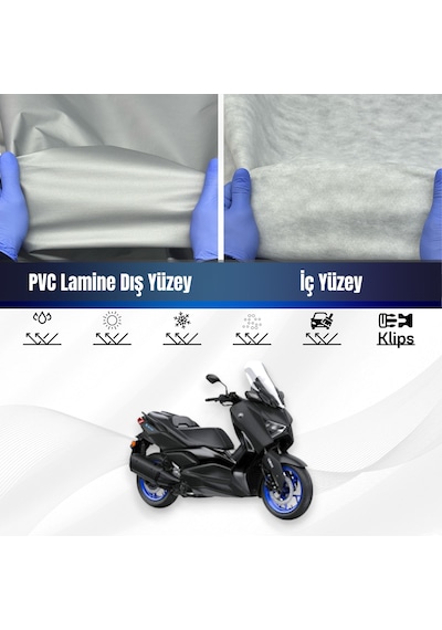 Yamaha X-max 250 Abs Su Geçirmez Motosiklet Brandası Motor Branda