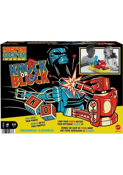 Rock Em Sock Em Robotlar Vur veya Engelle Oyunu Hdn94