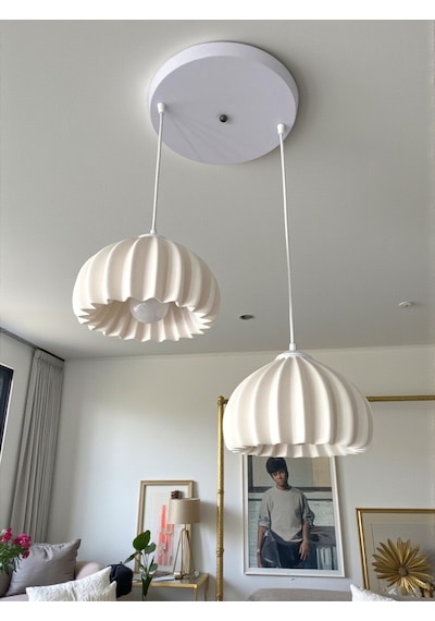 Solis 2 Li Sarkıt Avize Modern Tasarım İç Mekan Avizesi Pinterest Ve Bohem Tarz Nestvibe Beyaz