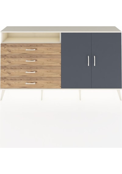 Arges Konsol 3 Raflı 4 Çekmeceli 2 Kapaklı 176x30x99 Aytaşı-antrasit/çam Antrasıt/atlas Çam - Aytası Arges Konsol 3 Raflı 4 Çekmeceli 2 Kapaklı 176x30x99 Aytaşı-antrasit/çam Antrasıt/atlas Çam - Aytası