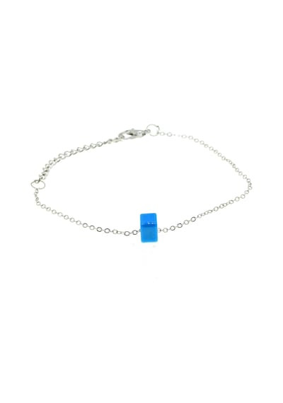 X-lady Accessories Gümüş Renk Sf Zincir Bodrum Boncuk Bijuteri Bileklik - 2874 Çok Renkli