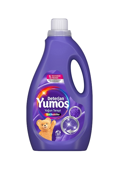 Yumoş Sıvı Bakım Deterjanı 2500 Ml Tüm Renkler İçin X1 Diğer
