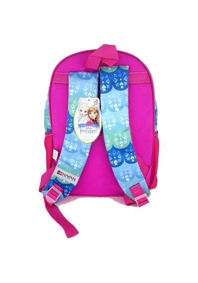 Kız Çocuk Mavi Disney Frozen Okul Çantası 96439 Çok Renkli