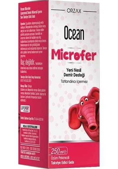 Ocean Microfer Şurup 250 ML
