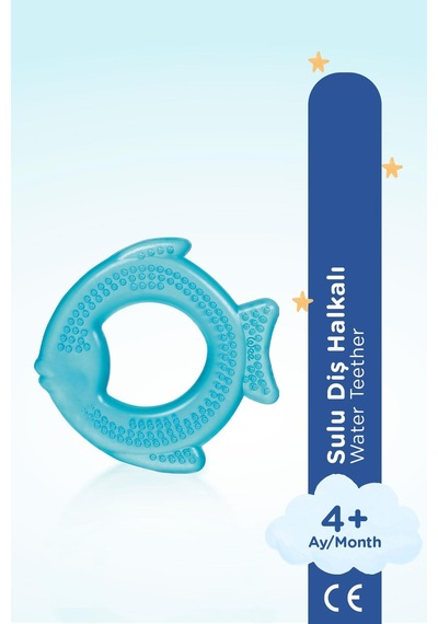 Wee Baby Sulu Dolgulu Diş Halkası Balık Pembe