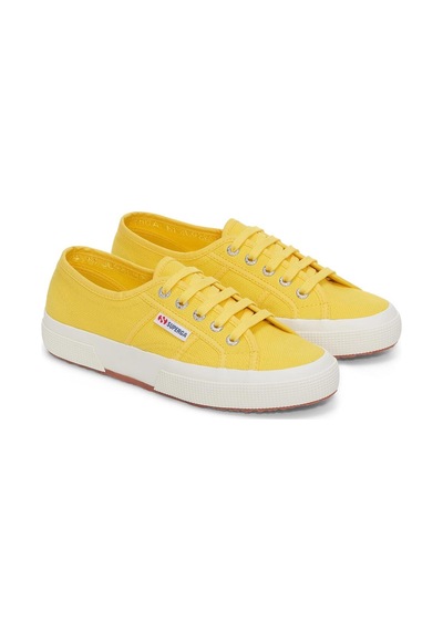 Superga 2750-cotu Classic Unisex Sarı Bileksiz Sneaker Sarı-230 Sarı-230