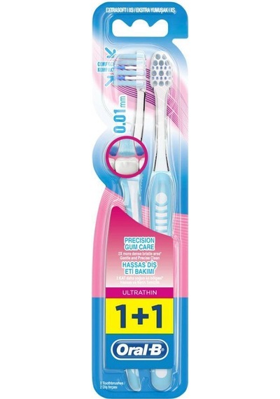Oral-B Ultrathin Precision Gum Care 1+1 Diş Fırçası