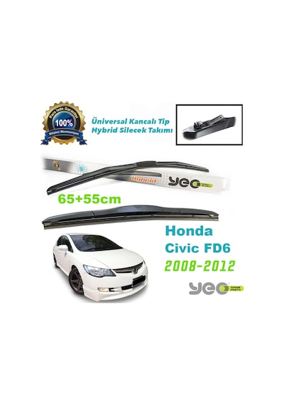 Honda Civic Fd6 Hybrid Silecek Takımı Yeo 2008-2012