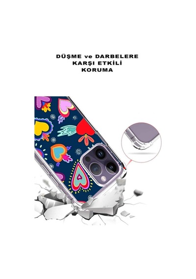 Samsung Galaxy S25 İle Uyumlu Retro Color 3 Tasarımlı Antişok Kılıf