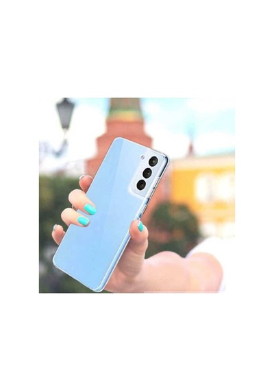 Galaxy S21 Kılıf Zore Enjoy Kapak Renksiz