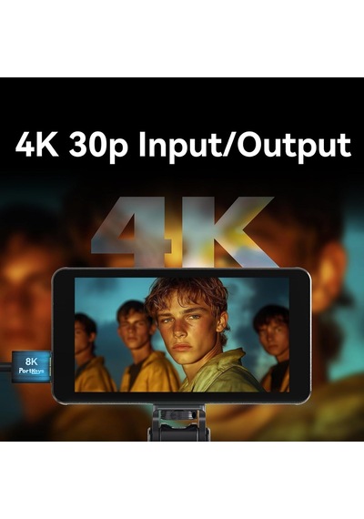 Ayrex Portkeys Pt5 Iı Dokunmatik Kamera Alan Monitör 5 "4k30p Giriş/çıkış Geniş Renk Gamı Yeni Peaking 3d Lut Vi Diğer