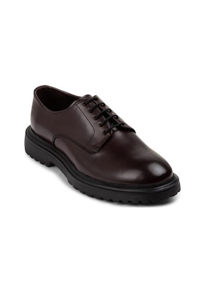 Deery Hakiki Deri Bordo Günlük Erkek Ayakkabı - 01854mbrde02 Bordo
