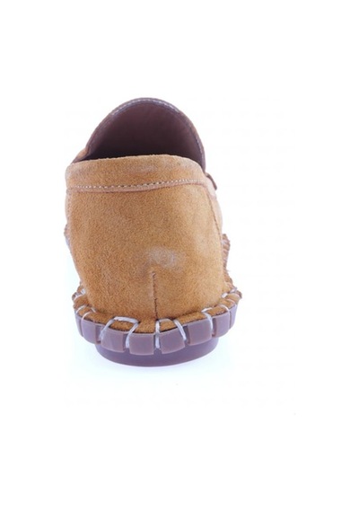 Dgn 603-23y Kadin Dikiş Detayli Loafer Ayakkabi 603-2109-R6022 Turuncu