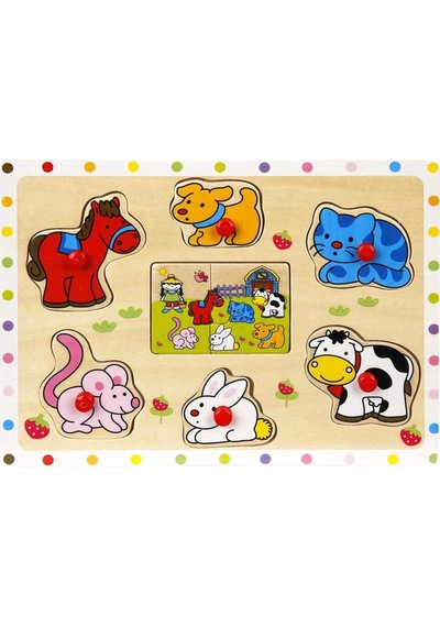 Ahşap Puzzle İle Hayvanları Keşfetmeye Var Mısınız