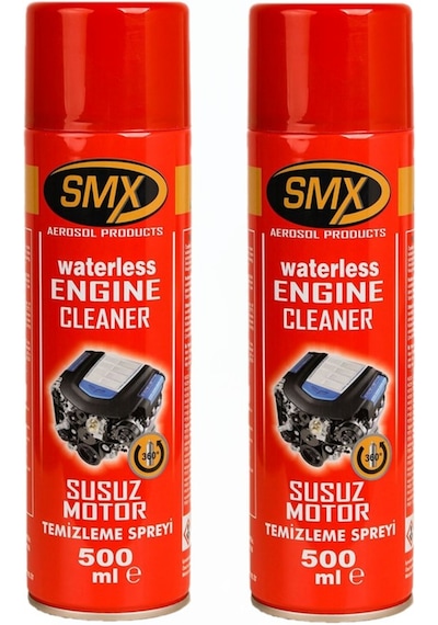 Smx Susuz Motor Yıkama Spreyi 2 Li Set - M.fiber Bez