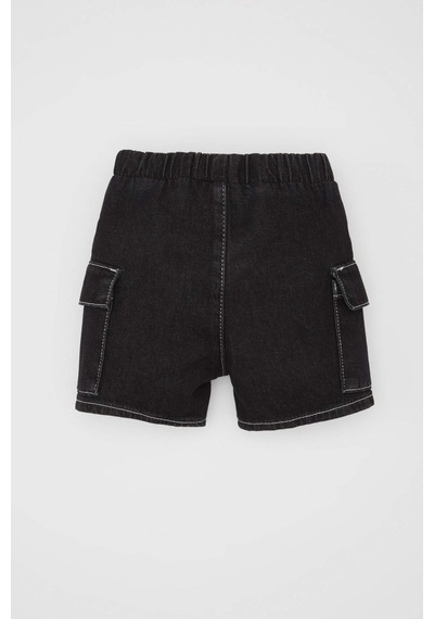 Defacto Erkek Bebek Jean Şort B6750A524SMNM36 Çok Renkli