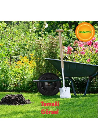 Onaks El Arabası Yük Taşıma Tekeri Bilyeli Rulmanlı Havalı Şambrelli 350x70 Mm Çelik Jant Tekerlek