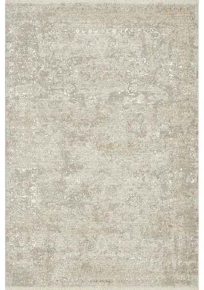 Seyran Halı Nuda 1300 Gri Mikro Polyester - Viskon Makine Halısı