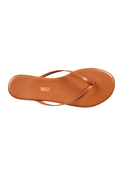 Tkees Flip Flop Terlik Parmak Arası Terlik Kahverengi Taba