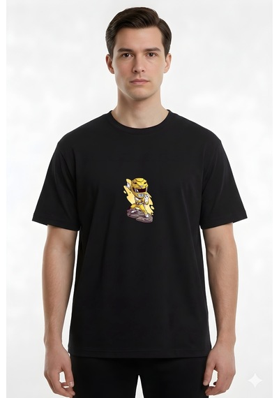 Ogc Yellow Ranger Unısex T-shırt Siyah