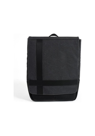 Erkek Sırt Çantası 35 20 Cm Kanvas Kumaş Laptop Bölmeli Business Sırt Çantası Okul Çantası Mega Bag Siyah